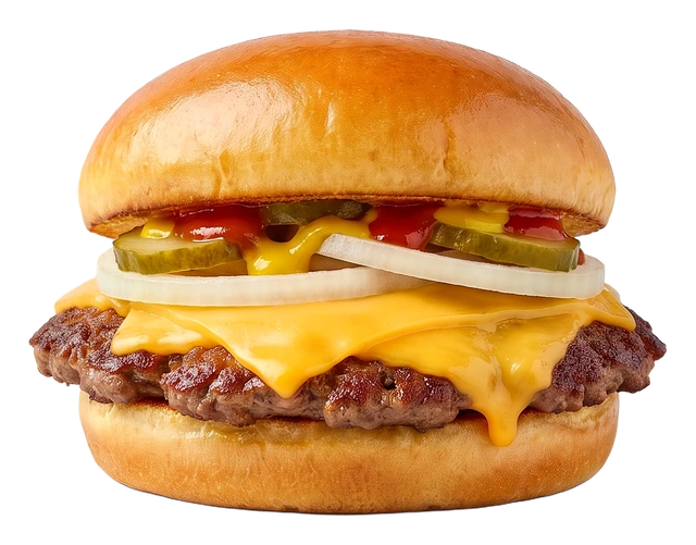 Yapay zekâ üretimi örnek burger görseli